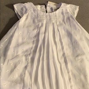 Catimini NWT beautiful white dress 9-12M